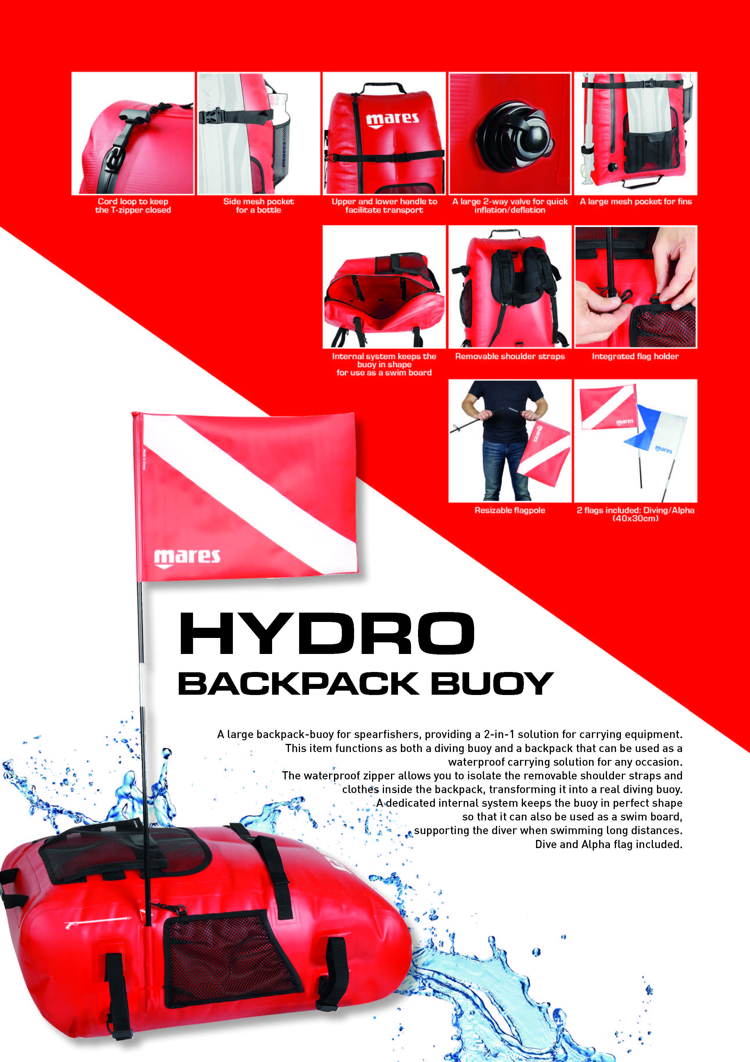 Hydro Buoy Reel for freediving