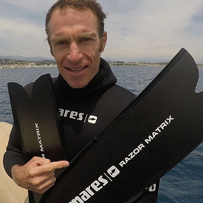 Mares Razor Matrix Fins Freediving or Spearfishing - Dan's Dive Shop